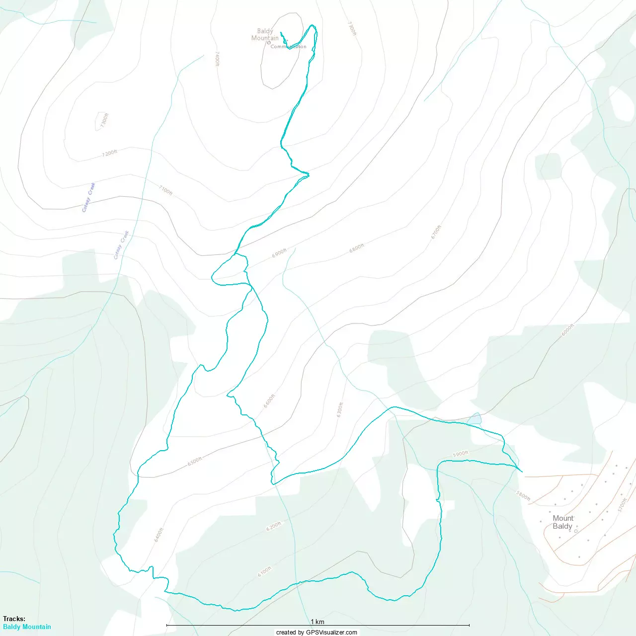 Baldy Mountain - November 10 2024