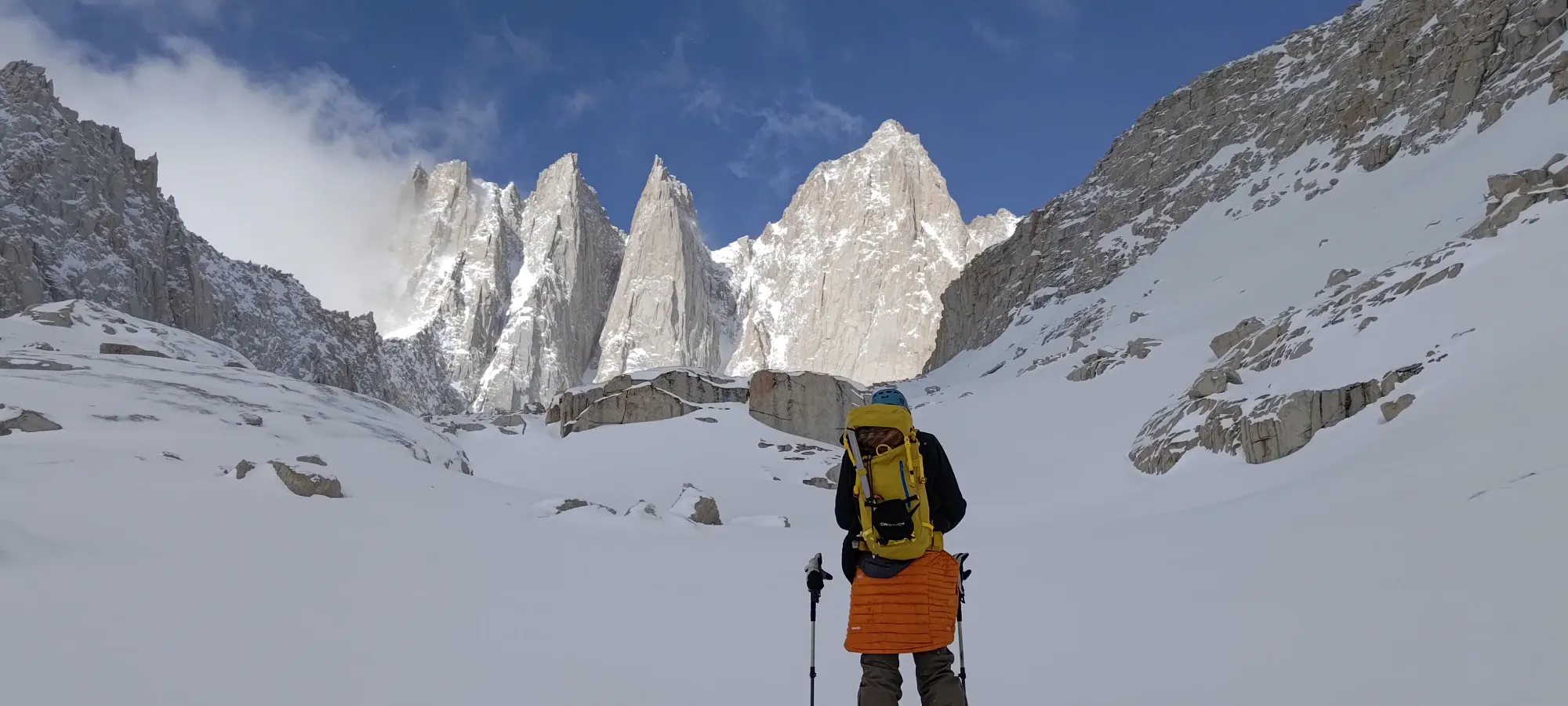 Mount Whitney (Mountaineer's Route ski descent) - April 4 2025