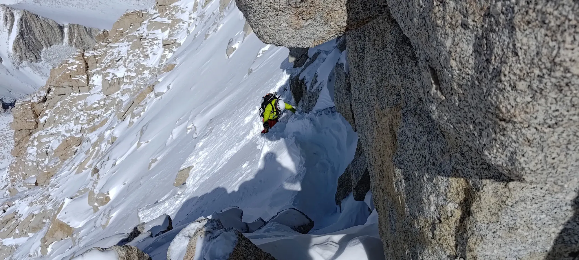 Mount Whitney (Mountaineer's Route ski descent) - April 4 2025