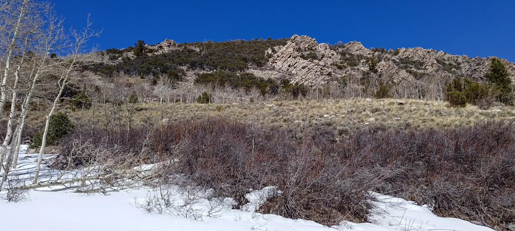 North Schell Peak - April 6 2025