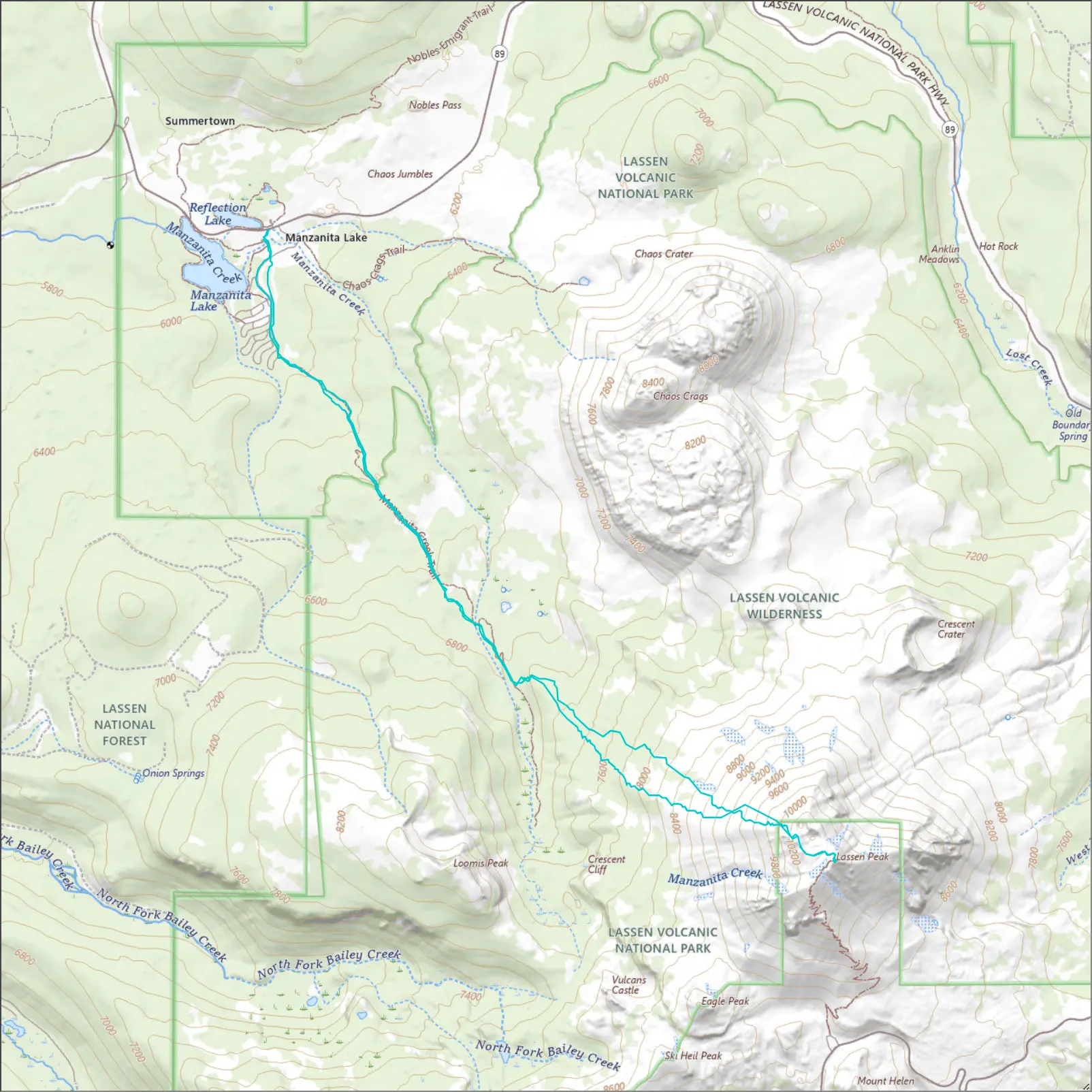Lassen Peak - April 9 2025