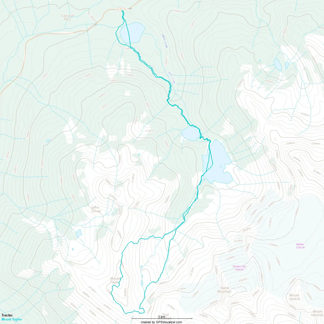 Mount Taylor (Duffey Lake) - April 12 2025